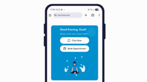 Rivia virtual care screenshot